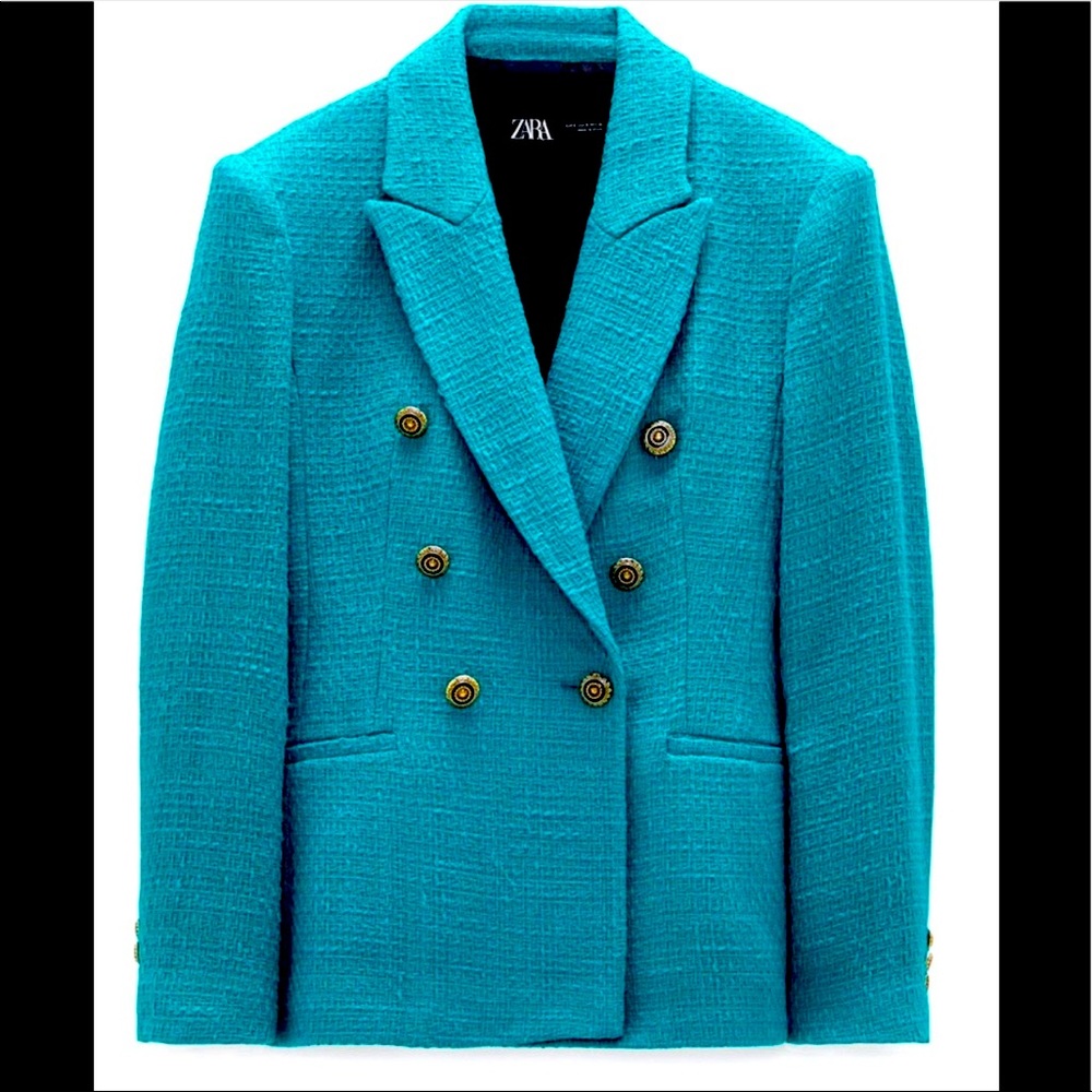 Zara double breasted blazer NWT Medium